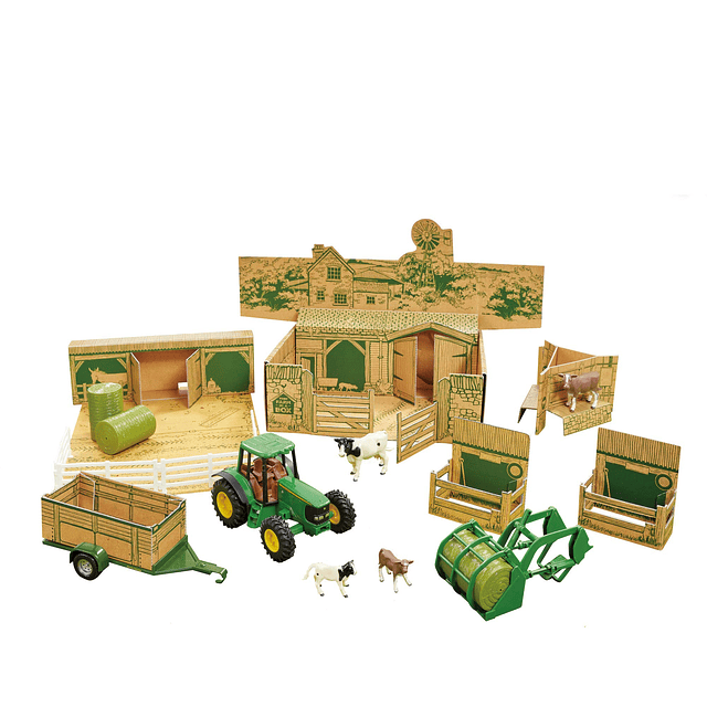 Farm in a Box, juego de granja para niños, multicolor, 3 año