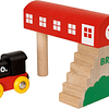 BRIO World - 33615 Estación Puente Clásico | Tren de juguete