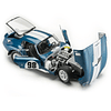 1965 Shelby Cobra Daytona Coupe #98, azul con rayas blancas