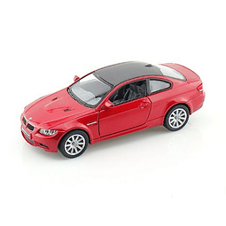 BMW M3 Coupe coche de juguete modelo escala 1:36 (ROJO)