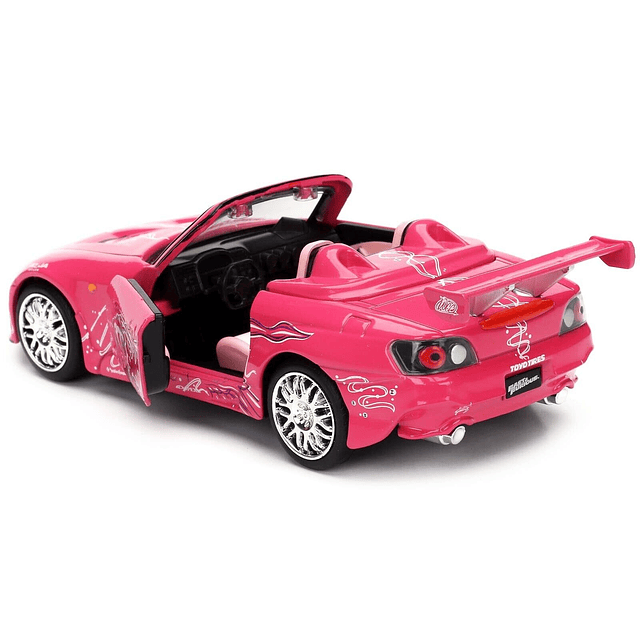 Jada 97610 Suki's S2000 Convertible Pink con gráficos Pelícu