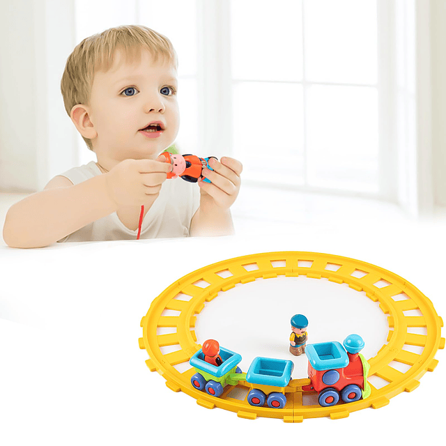 Baby Toys Train Set-Juguetes de tren eléctrico musical,Juego