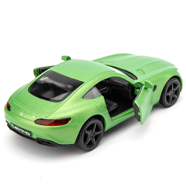 Modelo de coche Benz AMG GTR a escala 1/36, vehículos de tra