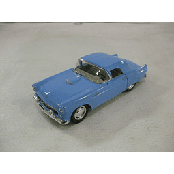 1955 Ford Thunderbird Hard Top en azul polvo Diecast escala