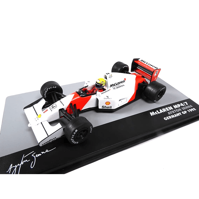 - Coche de Fórmula 1 1/43 Compatible con McLaren MP4 / 7# 1