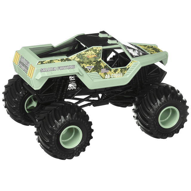 Monster Jam Soldado Fortuna Vehículo, Escala 1:24