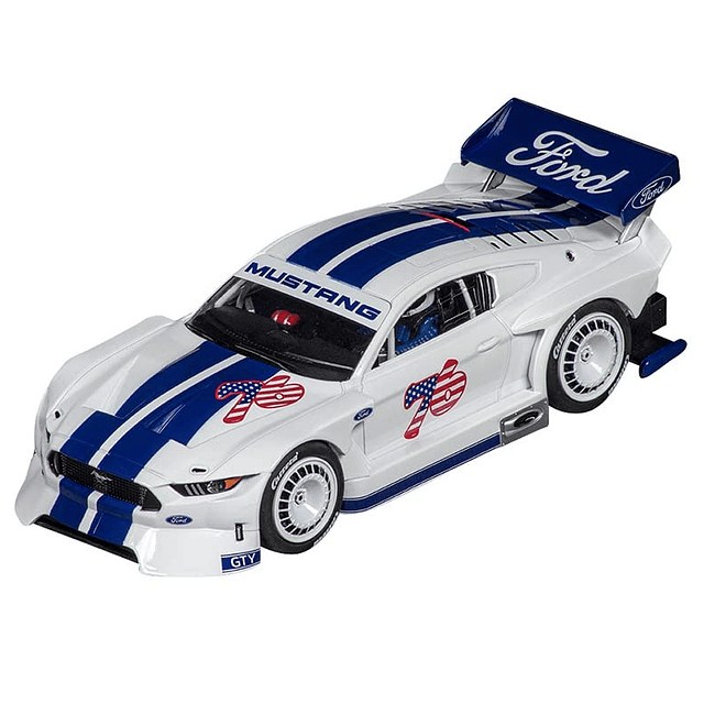 27752 Ford Mustang GTY No.76 Escala 1:32 Analógico Slot Car