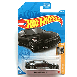 Hotwheels 2018 Stinger GT, HW Turbo 4/5 [Negro] 118/250