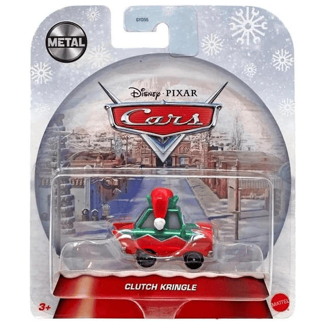 Disney Pixar Cars Wintertime Cruisers Clutch Kringle Vehícul