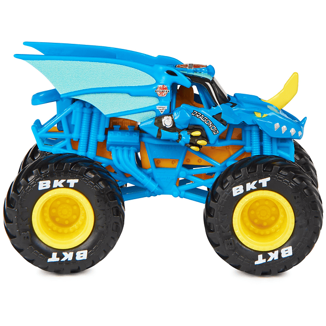 , Monster Truck oficial Bakugan Dragonoid (azul), vehículo f