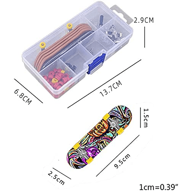 5 unids/set mini dedo monopatín tablero cubierta juego jugue