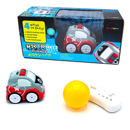 Zippy Car - Mini coche de juguete RC con 4 formas de jugar: