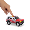 Toughest Minis 5" Fire Chief SUV Toy con luces y sonidos, di