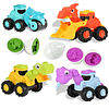 Press and Go Car Toys para niños pequeños de 1 a 3 años, cam