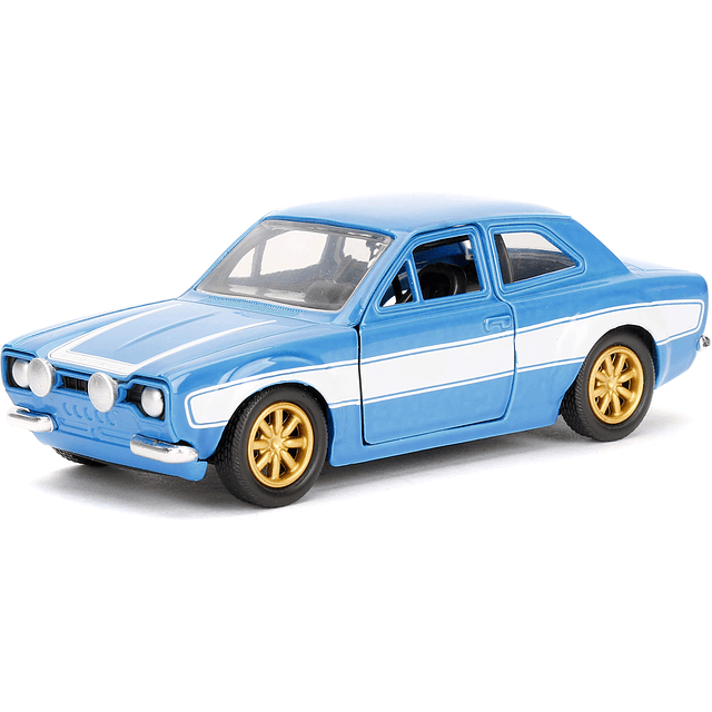 1:32 Rápido y Furioso - Ford Escort RS2000 Mk1 de Brian, Azu