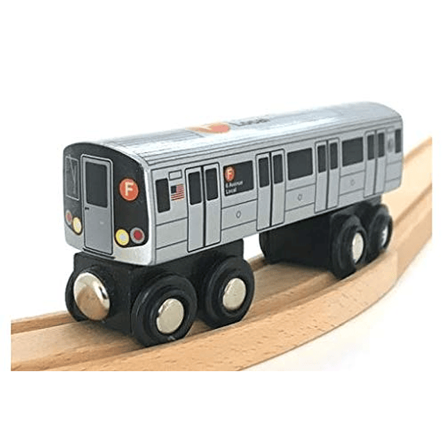 Munipals MP01-110F Metro de madera Tren F NYC MTA Sixth Aven