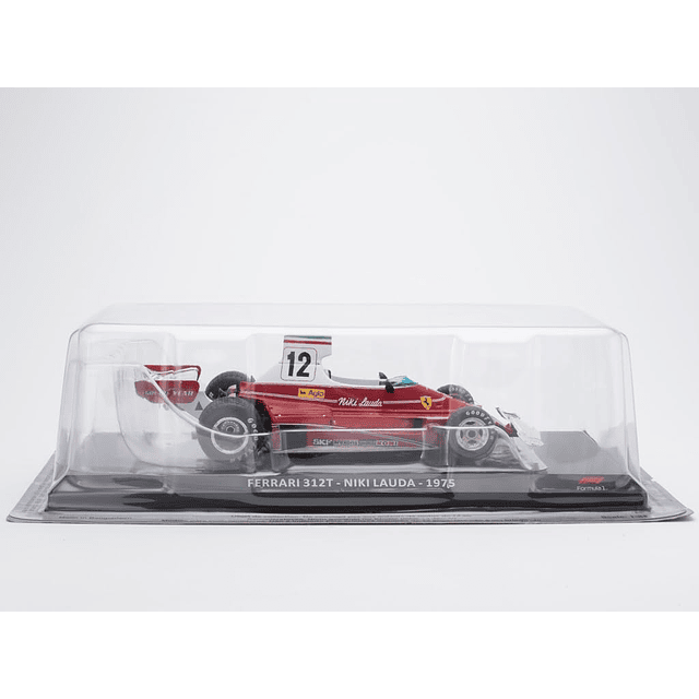 - Coche de Fórmula 1 1/24 Compatible con Ferrari 312T - Niki