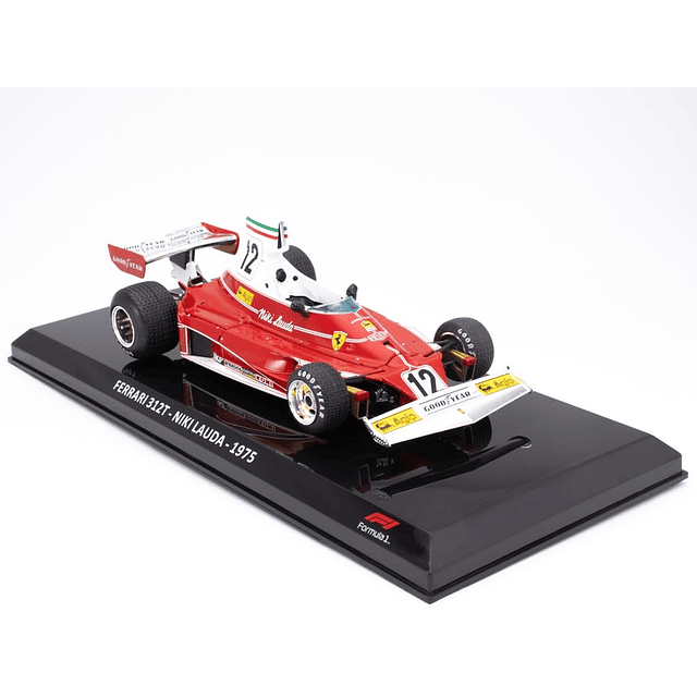 - Coche de Fórmula 1 1/24 Compatible con Ferrari 312T - Niki