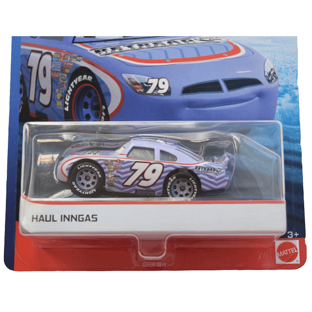 Pixar Cars Haul Inngas escala 1:55, color morado