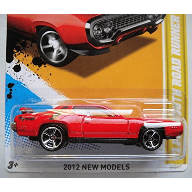 2012 Nuevos modelos Rojo '71 Plymouth Road Runner 6/50