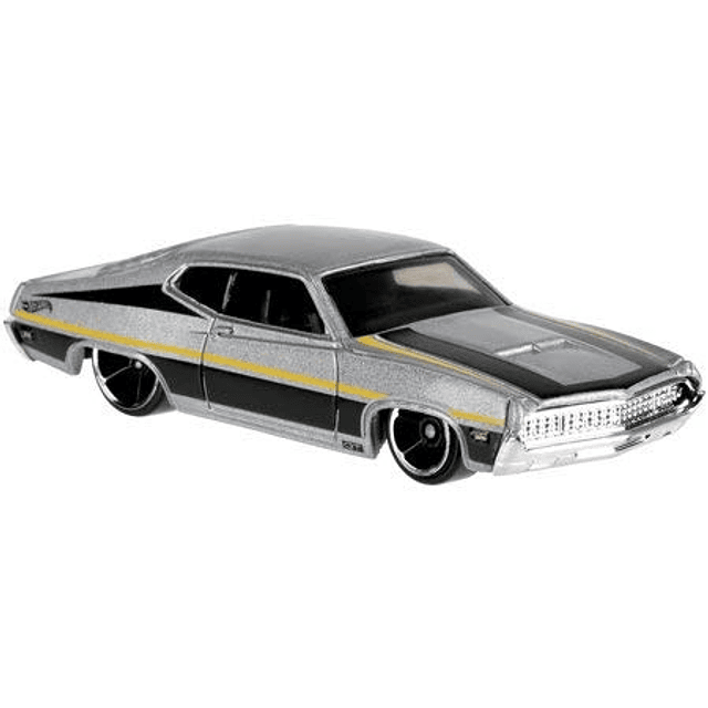 Hot Wheels '70 Ford Torino Detroit Muscle Car Serie 6/6