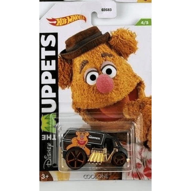 Muppets lanzamiento 2021, juego completo de 5 vehículos