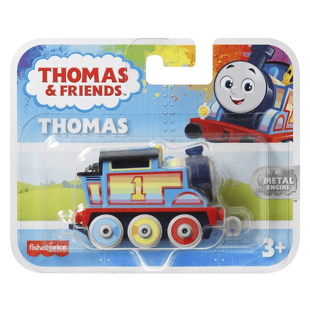 Fisher-Price Rainbow Tren de juguete para empujar para niños