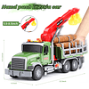 Big Tow Truck Toys con grúa para niños de 4 a 7 años, camión