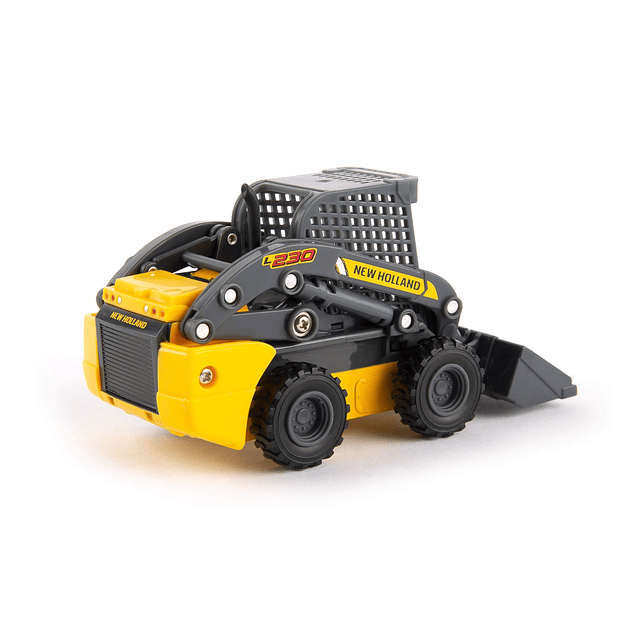 Ertl 1:32 New Holland L230 Minicargador, Juguete para niños,