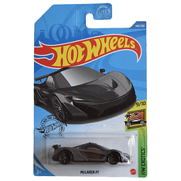 Hot Wheels McLaren P1, [Gris oscuro] 149/250 Exóticos 9/10