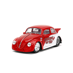 Punch Buggy Slug Bug 1:24 1959 Volkswagen Drag Beetle Coche