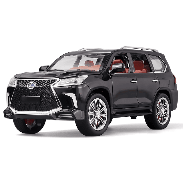 Toy Cars Lexus 570 Boys Big Off-Road SUV Model Car, 1/24 Die