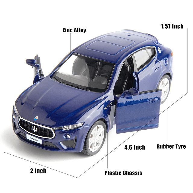 Escala 1:36 para fundición a presión, modelo de coche de ale