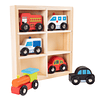 ¡Ey! ¡Jugar! Juego de coches de madera, juego de mini vehícu