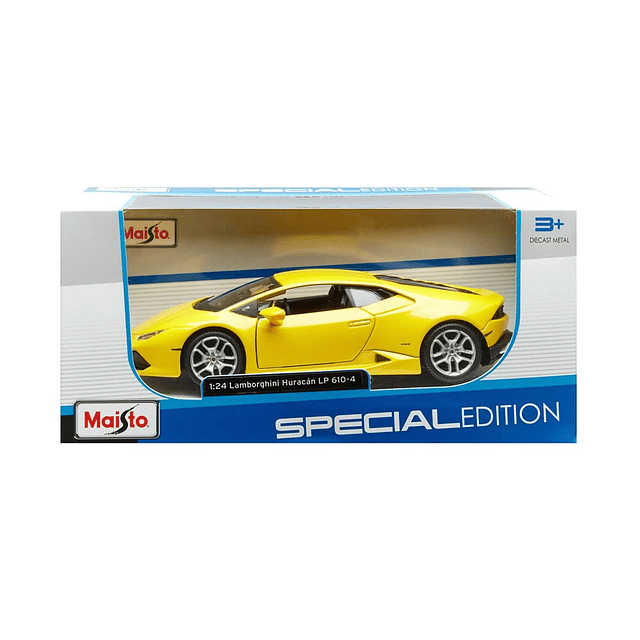 Vehículo Lamborghini Huracan Diecast escala 1:24 (los colore