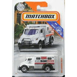 Matchbox MBX Camión Blindado (Blanco) 85/100 MBX Servicio 16