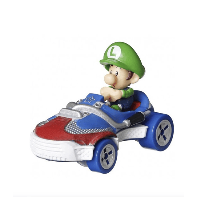 Hot Wheels Mario Kart Bebé Luigi Sneeker