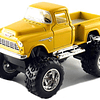 SetOf4 1955 Chevy Stepside Pick-Up 4x4 Monster Truck 5" esca