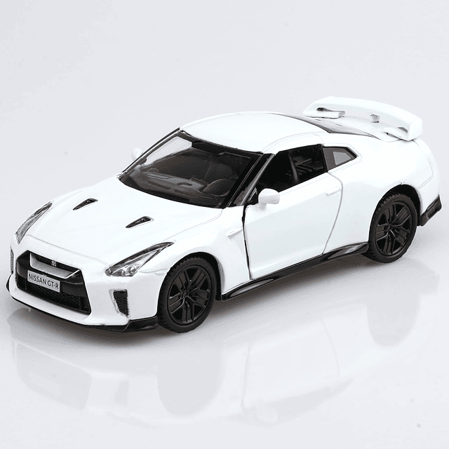 1/36 escala Nissan GTR R35 coches modelo fundido a presión,