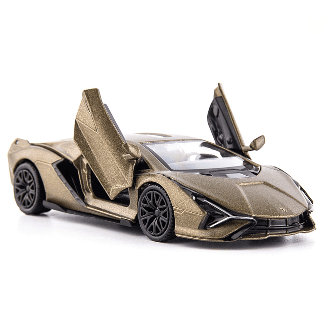 Modelo de coche de fundición Lamborghini Sián FKP37 a escala