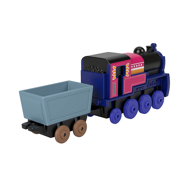 Thomas The Tank Engine Ashima Locomotora de empuje de metal