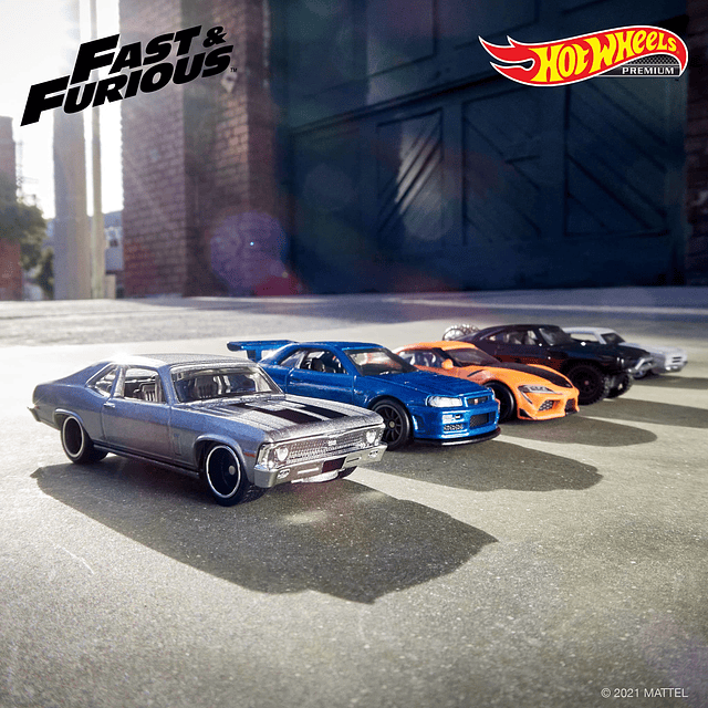 Fast & Furious Colección de vehículos a escala 1:64 de la fr