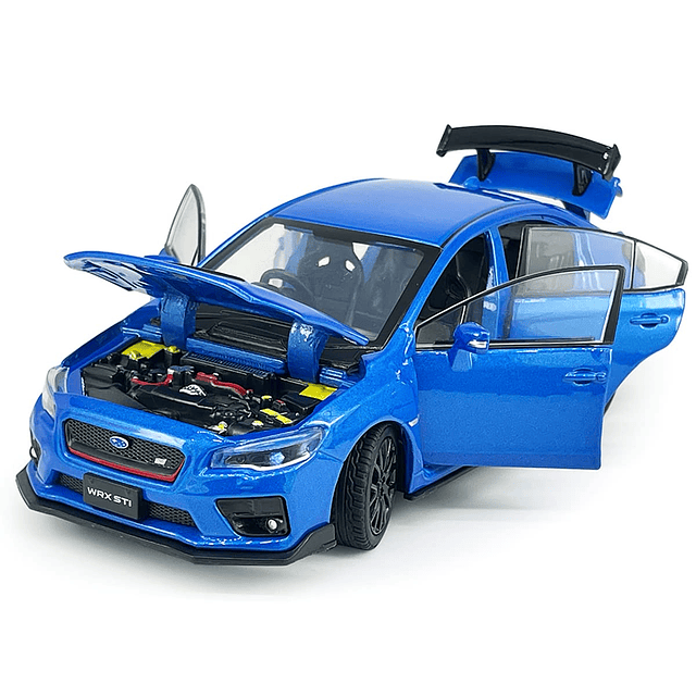 2016 Impreza WRX STI S207 Coches modelo fundido a presión Co