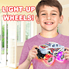 Light Up Monster Trucks para niños, coches de juguete de 6 p