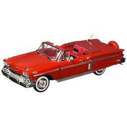 1:24 W/B American Classics 1958 Chevrolet Impala Convertible