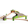 Bronto Riser - Juego de accesorios para tren de dinosaurios,