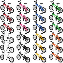 24 piezas Mini bicicletas de dedo para niños, regalos de fie