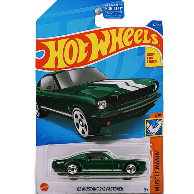 2022 - Mustang 2+2 Fastback '65 - Muscle Mania 1/10 [Verde]