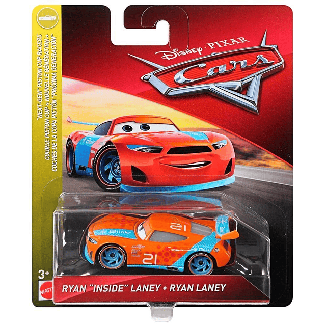 Disney Cars Juguetes Ryan "Dentro" Laney