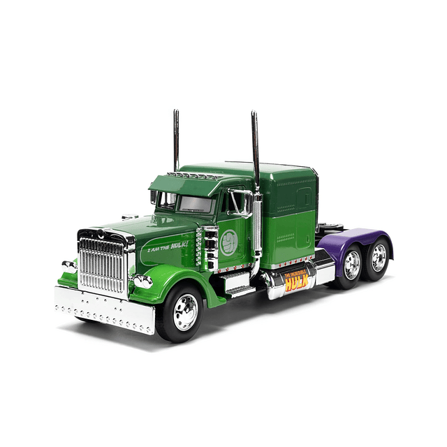 Marvel 1:24 Big Rig 1992 Peterbilt 379 Coche fundido a presi